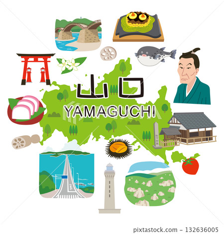 山口縣旅遊圖片圖標 132636005