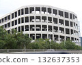 modern facade of a modern building 132637353