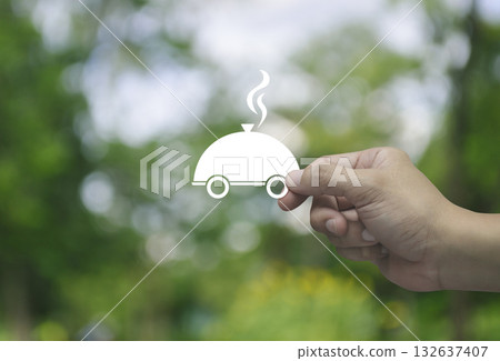Food delivery online service concept Food delivery online service concept 132637407