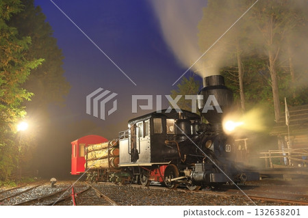 赤澤森林鐵道的鮑德溫蒸氣機車 132638201