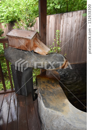 Japan Tohoku Miyagi Zao Town Togatta Hot Springs Seito no Yado Mahoroba Open-Air Bath Japan Tohoku Miyagi Zao Town Togatta Hot Springs Seito no Yado Mahoroba Open-Air Bath 132638300