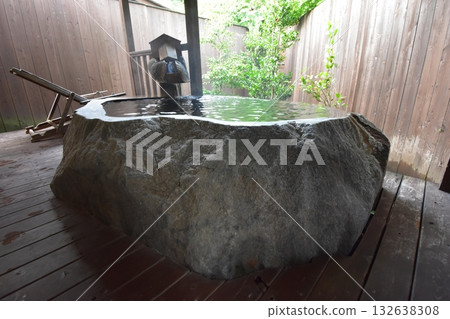 Japan Tohoku Miyagi Zao Town Togatta Hot Springs Seito no Yado Mahoroba Open-Air Bath Japan Tohoku Miyagi Zao Town Togatta Hot Springs Seito no Yado Mahoroba Open-Air Bath 132638308