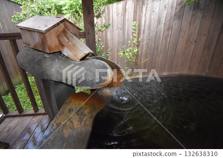 Japan Tohoku Miyagi Zao Town Togatta Hot Springs Seito no Yado Mahoroba Open-Air Bath Japan Tohoku Miyagi Zao Town Togatta Hot Springs Seito no Yado Mahoroba Open-Air Bath 132638310