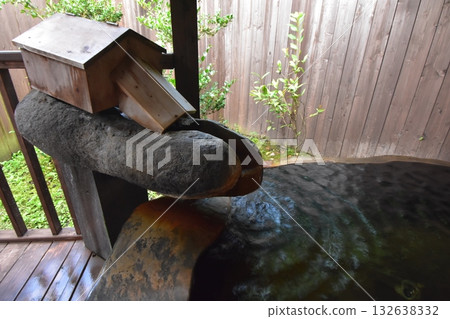 Japan Tohoku Miyagi Zao Town Togatta Hot Springs Seito no Yado Mahoroba Open-Air Bath Japan Tohoku Miyagi Zao Town Togatta Hot Springs Seito no Yado Mahoroba Open-Air Bath 132638332