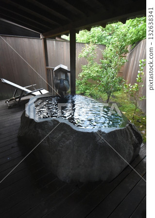 Japan Tohoku Miyagi Zao Town Togatta Hot Springs Seito no Yado Mahoroba Open-Air Bath Japan Tohoku Miyagi Zao Town Togatta Hot Springs Seito no Yado Mahoroba Open-Air Bath 132638341