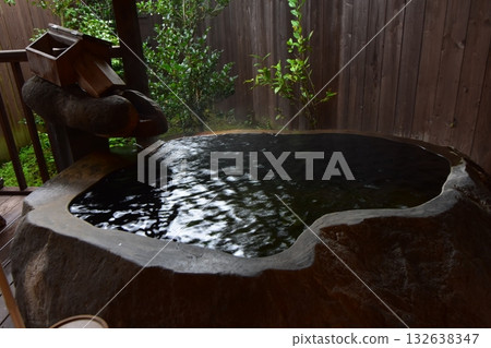 日本東北 宮城藏王町 遠刈田溫泉 Seito no Yado Mahoroba 露天浴池 132638347