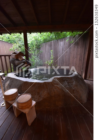 Japan Tohoku Miyagi Zao Town Togatta Hot Springs Seito no Yado Mahoroba Open-Air Bath 132638349