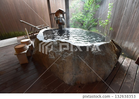 Japan Tohoku Miyagi Zao Town Togatta Hot Springs Seito no Yado Mahoroba Open-Air Bath Japan Tohoku Miyagi Zao Town Togatta Hot Springs Seito no Yado Mahoroba Open-Air Bath 132638353