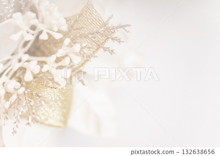 Christmas wreath winter image Christmas wreath winter image 132638656