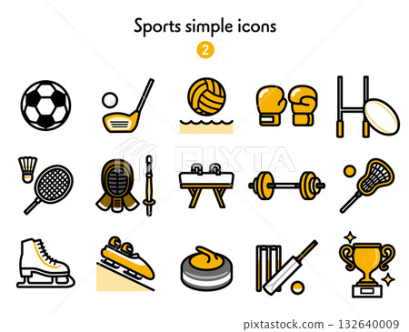 Simple Icon Collection Sports Simple Icon Collection Sports 132640009