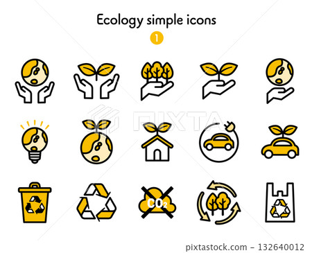 簡約圖示集 ECO 132640012