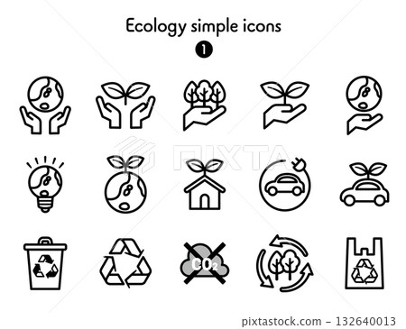 簡約圖示集 ECO 132640013