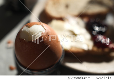 cooked eggs dish for brekfast 132641313