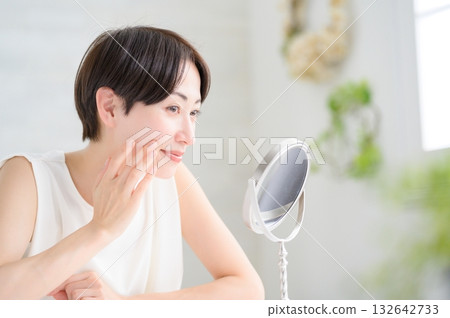 日本女性的美麗形象 132642733