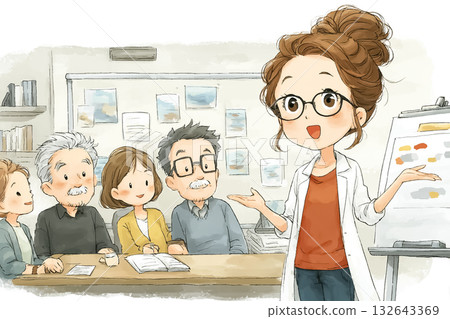 Miyu Series: Caregiver, Retrospective Meeting Miyu Series: Caregiver, Retrospective Meeting 132643369