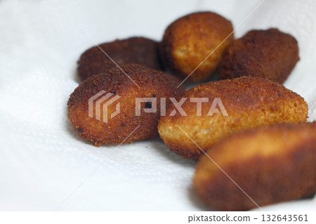 croquettes as tipical breaded spanish food as tapas croquettes as tipical breaded spanish food as tapas 132643561