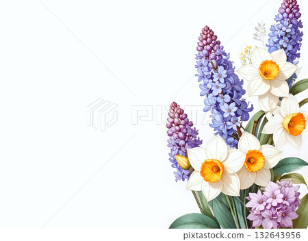 別緻美麗的春花背景素材 別緻美麗的春花背景素材 132643956