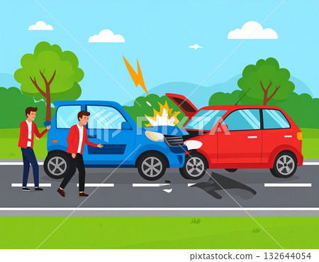 碰撞事故 碰撞事故 132644054