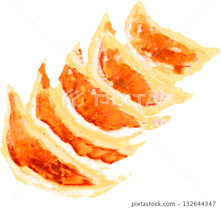 餃子的插圖 132644347