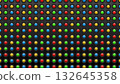 Black background and an array of colorful buttons 132645358