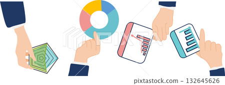 Data analysis illustration Data analysis illustration 132645626