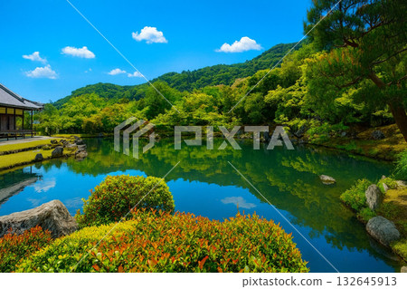 Tenryu-ji寺Soogen池塘Ojo Tenryu-ji寺Soogen池塘Ojo 132645913