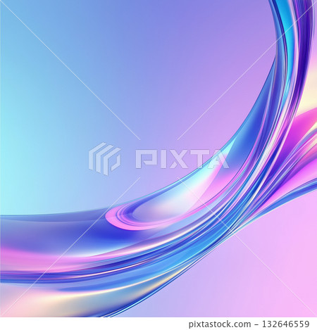 Shine and glossy theme background on square template with copy space for text in pastel color tone. 132646559