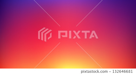Colorful gradient background in warm tones vector 132646681