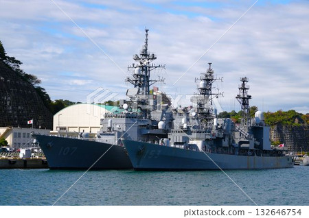 Two escort ships Two escort ships 132646754