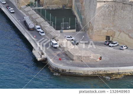 Valetta Malta Waterfront on the Grand Harbour Valetta Malta Waterfront on the Grand Harbour 132648963