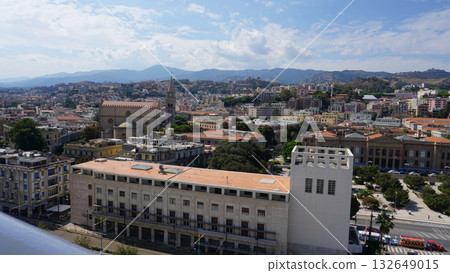 Beautiful view of Messina old city, Sicily, Italy 132649015