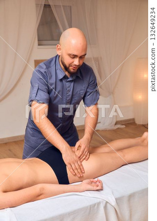 Enjoy a Professional Massage Therapy Session in a Serene and Relaxing Environment Enjoy a Professional Massage Therapy Session in a Serene and Relaxing Environment 132649234