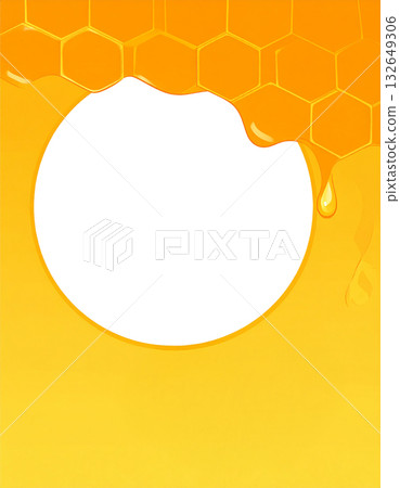 The delicious golden honey drips from the honeycomb structure, melting in your mouth. The delicious golden honey drips from the honeycomb structure, melting in your mouth. 132649306