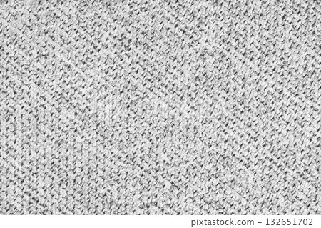 Close up, macro texture of upholstery white woven fabric with detailed textile pattern Close up, macro texture of upholstery white woven fabric with detailed textile pattern 132651702