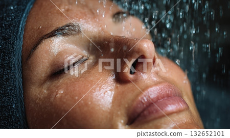 Hydrotherapy Beauty Treatment in Spa for Facial Rejuvenation Hydrotherapy Beauty Treatment in Spa for Facial Rejuvenation 132652101