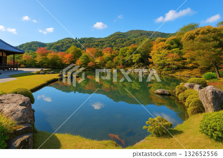 天龍寺 曾池花園 大寶城 秋葉 天龍寺 曾池花園 大寶城 秋葉 132652556