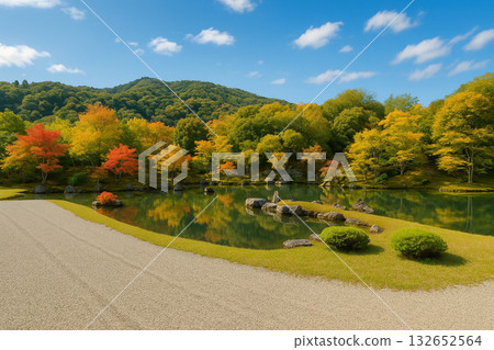 天龍寺 曾池花園 大寶城 秋葉 天龍寺 曾池花園 大寶城 秋葉 132652564