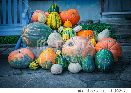 Autumn at Ueno Farm, Asahikawa, Hokkaido 132652671