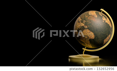 The Globe model for education or sci concept 3d Rendering. 132652956