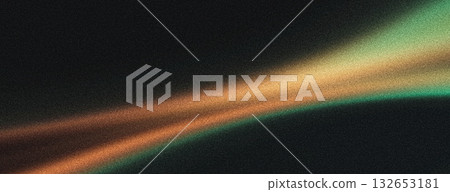 Abstract grainy gradient background, green orange color shape black backdrop, noisy texture dark banner poster header design Abstract grainy gradient background, green orange color shape black backdrop, noisy texture dark banner poster header design 132653181
