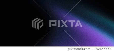 Dark grainy background, glowing blue purple black gradient, noise texture banner poster header design 132653338