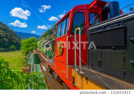 Truck train Kameoka station Truck train Kameoka station 132653421