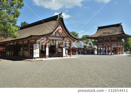 對馬神社 - 參拜殿和天守閣(愛知縣對馬市) 對馬神社 - 參拜殿和天守閣(愛知縣對馬市) 132654411