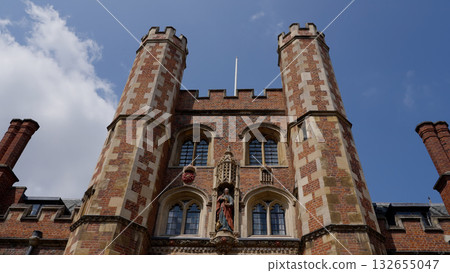St John s College impressive gatehouse reaching for the sky in Cambridge 132655047