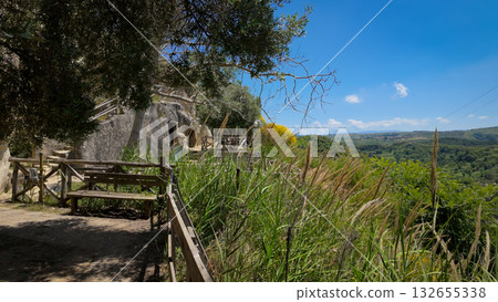 Exploring the ancient rupestrian settlement of Zungri, Calabria, Italy Exploring the ancient rupestrian settlement of Zungri, Calabria, Italy 132655338