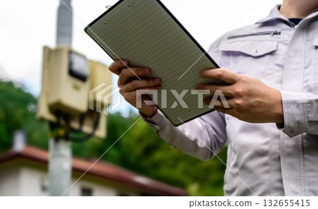 A man in charge of management A man in charge of management 132655415