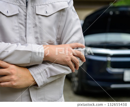 男性機械工人 132655438