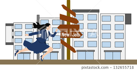 Illustration of a roadmap to achieving your goals 132655718