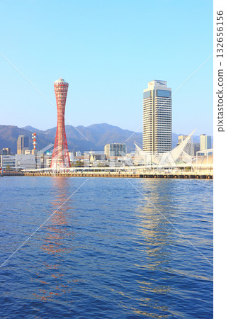 兵庫縣神戶市神戶港塔風景 兵庫縣神戶市神戶港塔風景 132656156