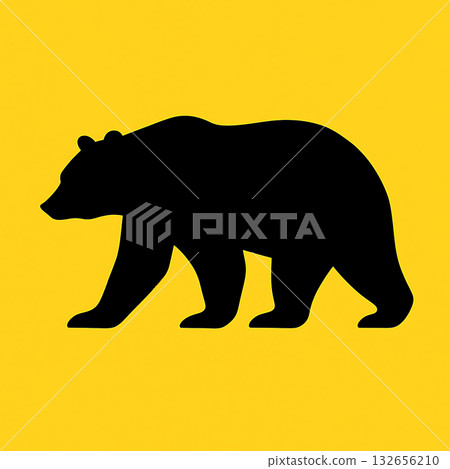 Bear silhouette Bear silhouette 132656210